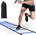 Leosportz Agility Ladder – 8M Speed Training, 16 Adjustable Rungs