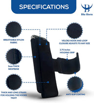 Leosportz Gym Lifting Hooks with Adjustable Wrist Strap