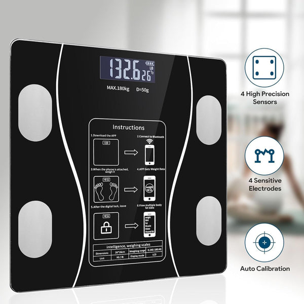 Leosportz Smart BMI & Body Fat Weighing Scale