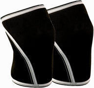 Leosportz 7mm Knee Support Sleeves for Gym (1 Pair)
