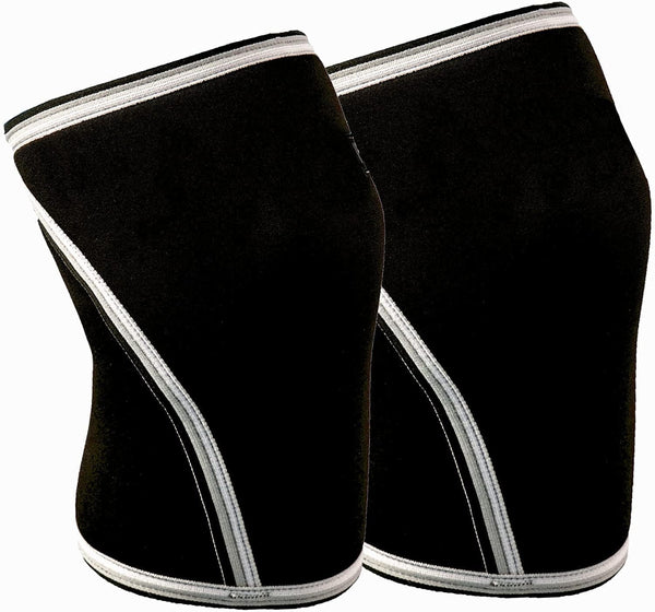 Leosportz 7mm Knee Support Sleeves for Gym (1 Pair)