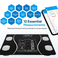 Leosportz Smart BMI & Body Fat Weighing Scale