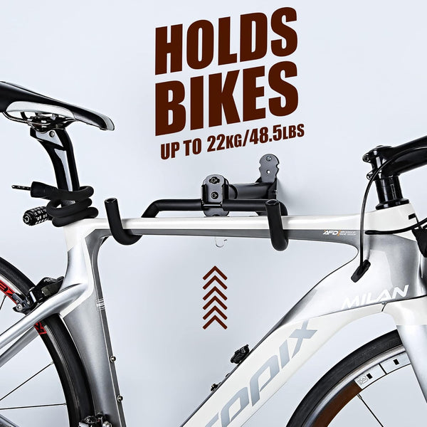 Leosportz Cycle Wall Mount Hanger & Bike Stand