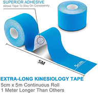 Leosportz Kinesiology Tape for Pain Relief & Recovery
