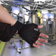 Leosportz Ventilated Workout Gloves for Men & Women