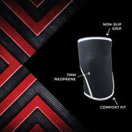 Leosportz 7mm Knee Support Sleeves for Gym (1 Pair)