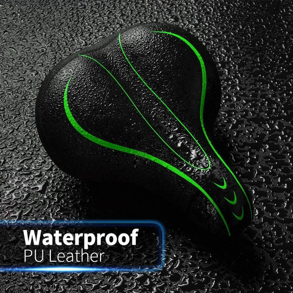 Leosportz Cushioned Bike Seat with Spring Suspension