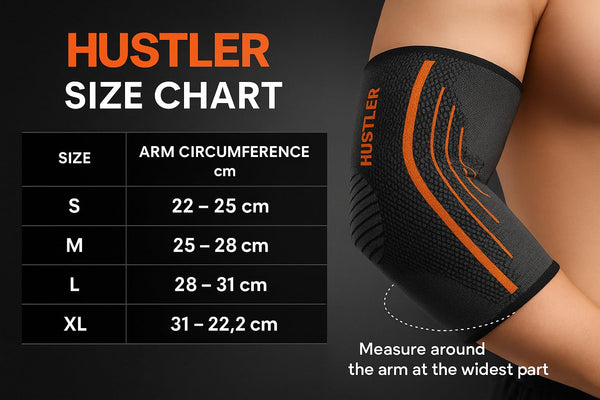 Leosportz Elbow Support Sleeve with Compression Strap