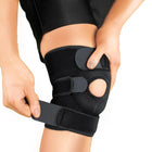 Leosportz Knee Support Brace with 4-Spring Stabilizer
