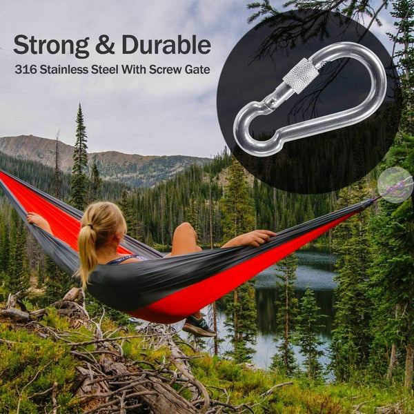 Leosportz Stainless Steel Snap Hook with Safety Lock