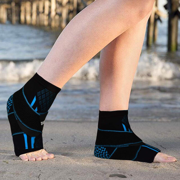Leosportz Adjustable Ankle Support Brace Sleeve