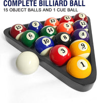 Leosportz Billiard Pool Ball Set – 16 Resin Balls