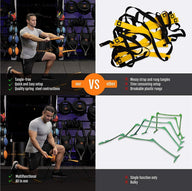 Leosportz Agility Speed Ladder & Hurdles Training Set