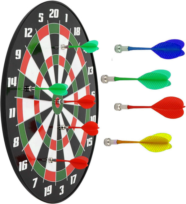Leosportz Magnetic Dart Board for Kids & Family