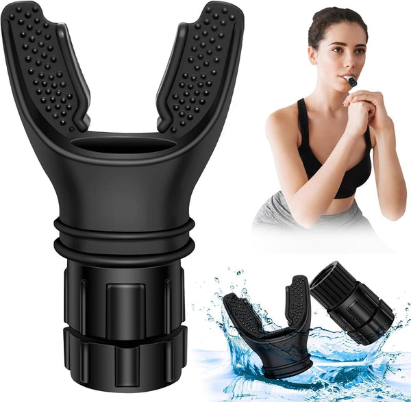 Leosportz Breath Trainering Equipment - Braething Trainer To Enhance — Black