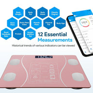 Leosportz Smart BMI & Body Fat Weighing Scale