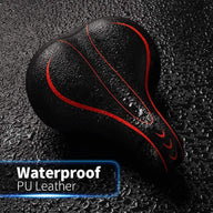 Leosportz Cushioned Bike Seat with Spring Suspension