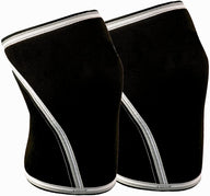 Leosportz 7mm Knee Support Sleeves for Gym (1 Pair)