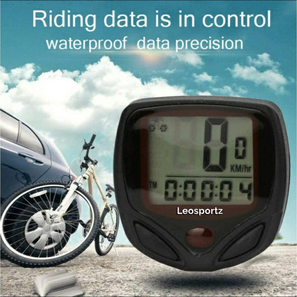 Leosportz Cycle Speed Meter Wired Bicycle Speedometer