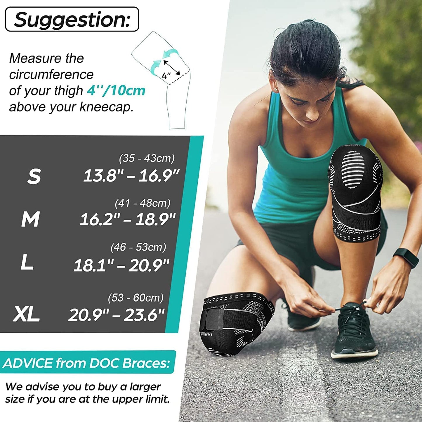 Leosportz Knee Caps for Men Women Gym Workout(Pack of Two)