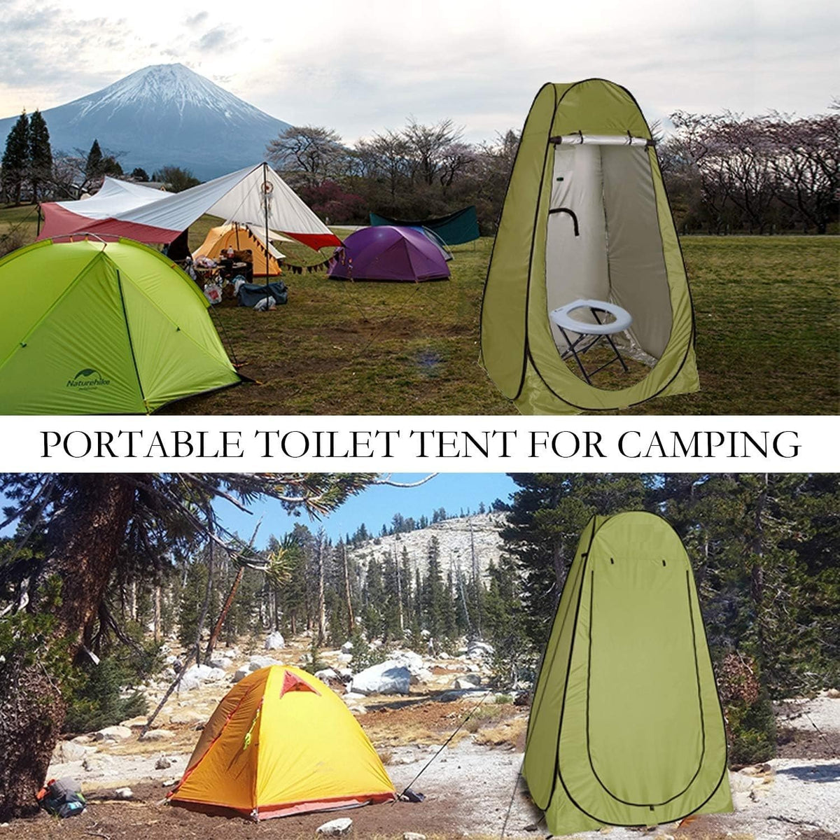 Leosportz Pop-Up Changing Tent for Camping & Outdoors