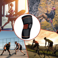 Leosportz Compression Knee Sleeve (1 Pair)