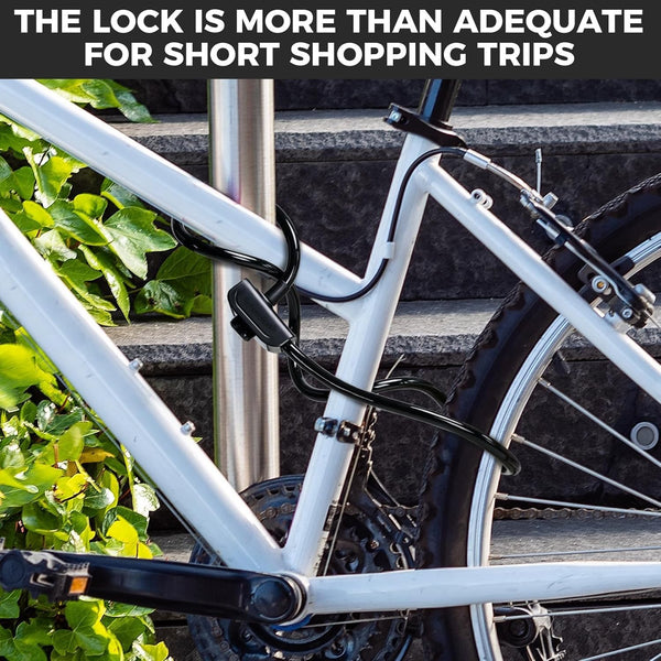 Leosportz Heavy-Duty Cycle Lock with Key