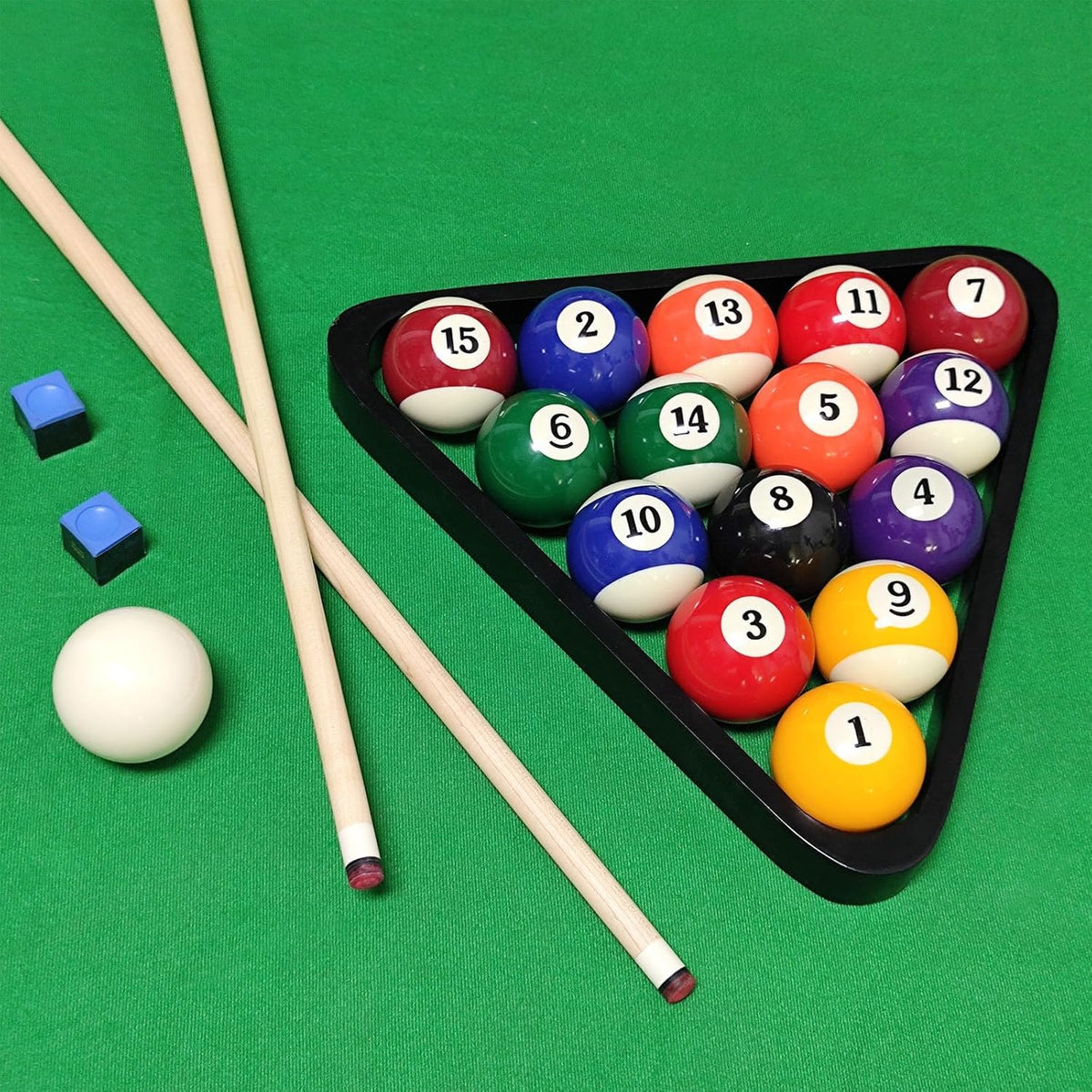 Leosportz Billiard Pool Ball Set – 16 Resin Balls
