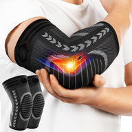 Leosportz Elbow Support Brace for Gym & Tennis (2-Pack)