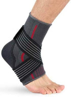 Leosportz Adjustable Ankle Brace for Injury and Pain Support