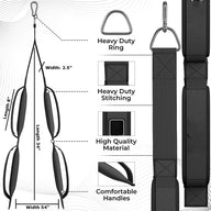 Leosportz Triceps Rope Cable Attachment