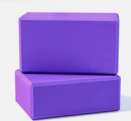Yoga Blocks with Belt (2 Pc) - High - Density Eva Block