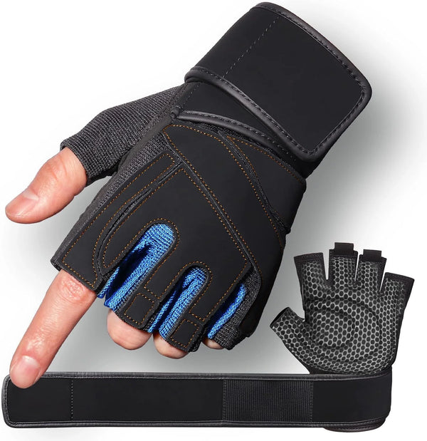 Gym Gloves Workout - Weight Lifting With Wrist Support