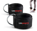 Leosportz Ankle Strap For Gym Cable Machine - Heavy Ankle Band