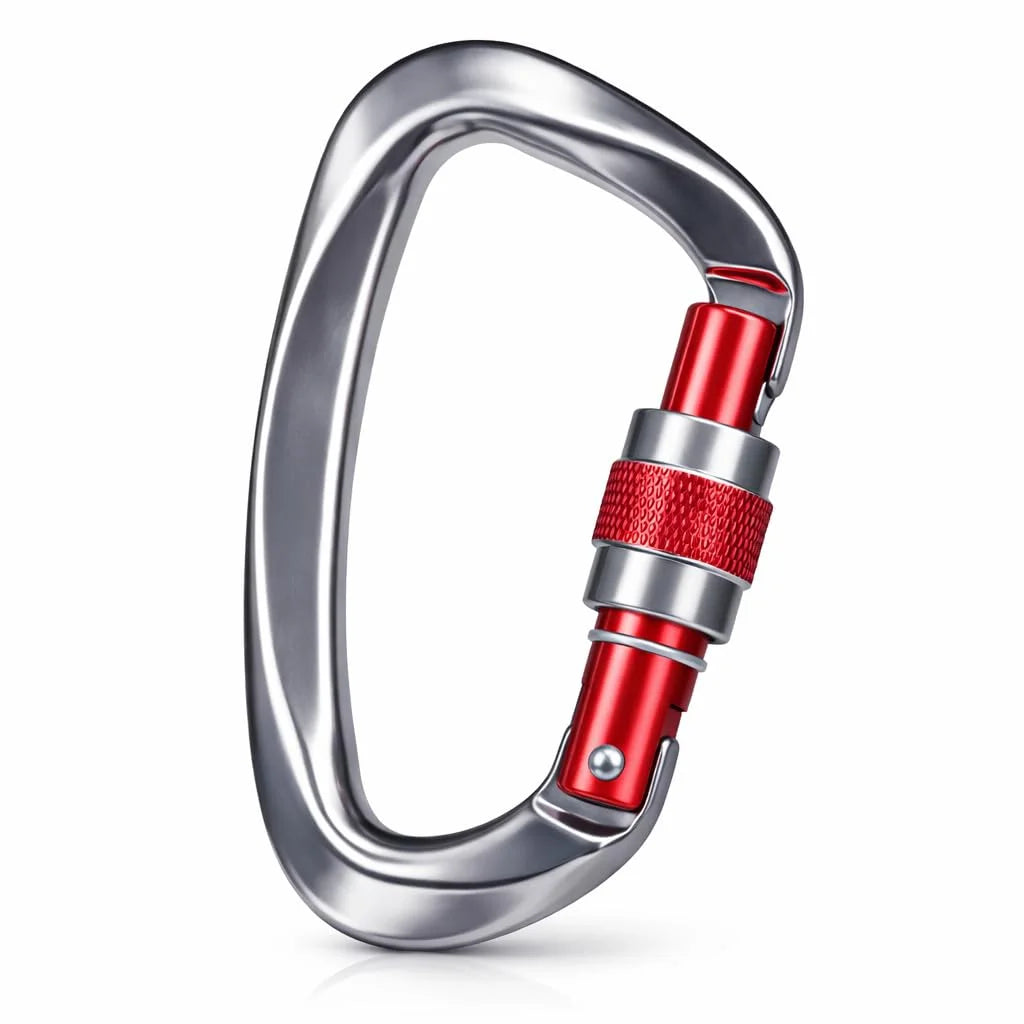 Leopsortz Climbing Carbiner 25 Kn - D Shape Snap Hook