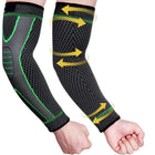 Leosportz Elbow Support For Gym - Arm Sleeves Elbow Band Compression