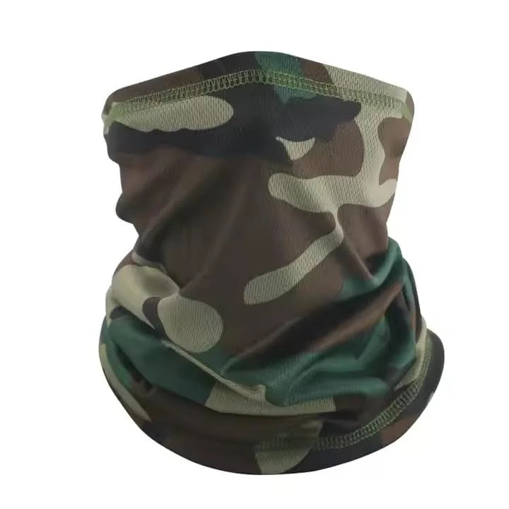 Leosportz Bamboo Bandana Face Scarf - Windproof Face Head Mask
