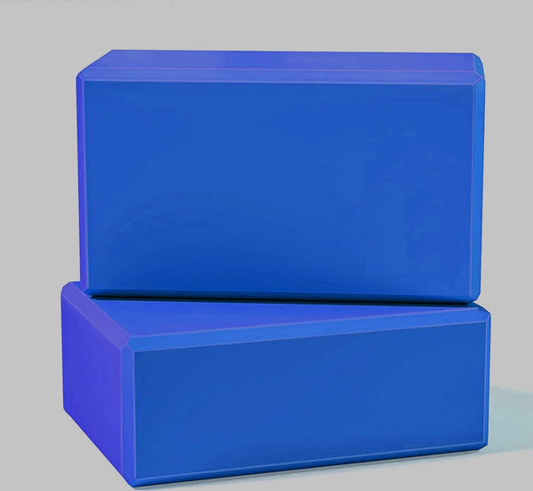 Yoga Blocks with Belt (2 Pc) - High - Density Eva Block