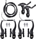 Leosportz Complete Cycle Brake Set - Front Rear V Breaks With Pads