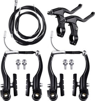 Complete Cycle Brake Set - Front Rear V Breaks With Pads
