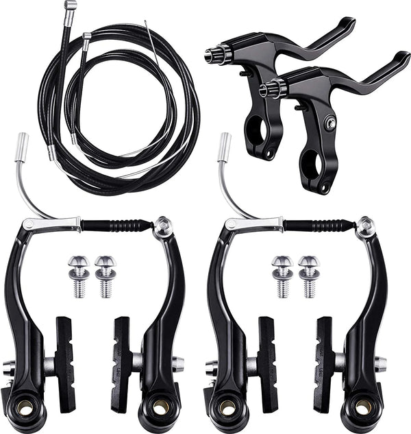 Complete Cycle Brake Set - Front Rear V Breaks With Pads