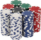 Leosportz Pokar Chips For Pokar - Gram Chip Poker For Texas Hold'Em 100 Chip