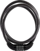 Leosportz Cycle Lock For Bicycle - Combination 4 Digit Keyless Lock