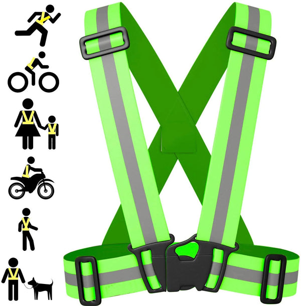 Reflective Jacket For Cycling Running - Reflective Vest Belt