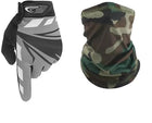 Leosportz Bamboo Bandana Face Scarf - Windproof Face Head Mask