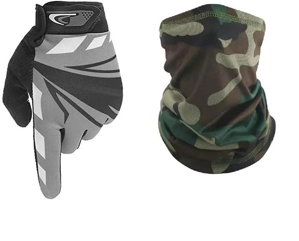 Bamboo Bandana Face Scarf - Windproof Face Head Mask