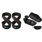 Leosportz Weight Lifting Straps With Weight Lifting Grip - Deadlift
