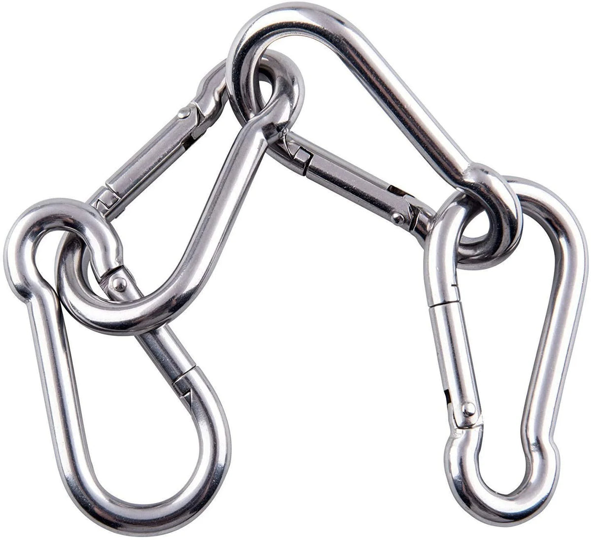 Stainless Steel Snap Hook – Safety Lock Cable Attachment