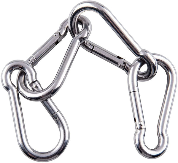 Stainless Steel Snap Hook – Safety Lock Cable Attachment