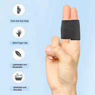 Finger Splint For Pain Relief - Reusable Dual Finger Support